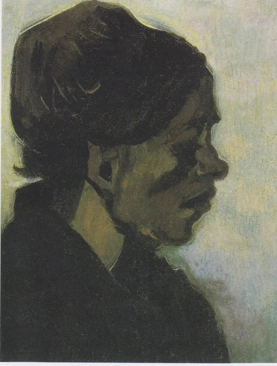 Vrouwelijk hoofd - Vincent van Gogh