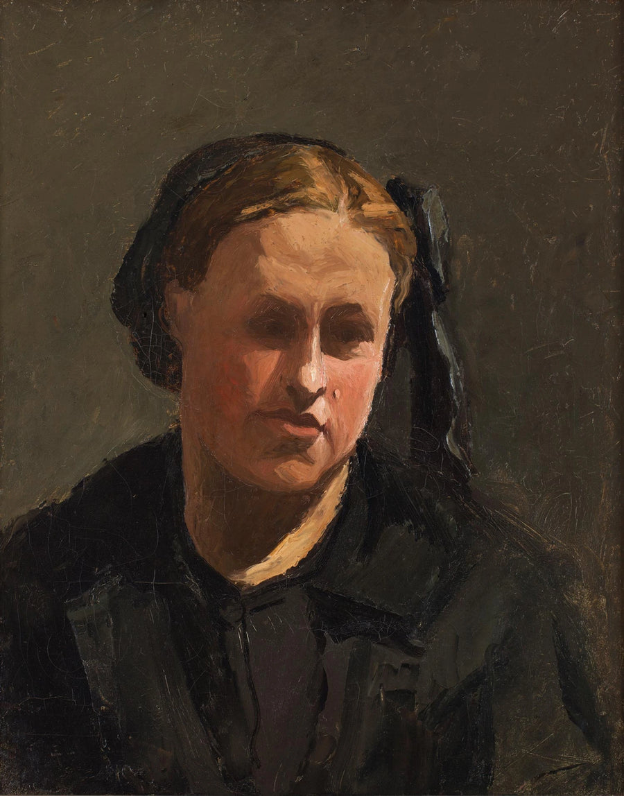 Hoofd van een W15-vrouw - Claude Monet