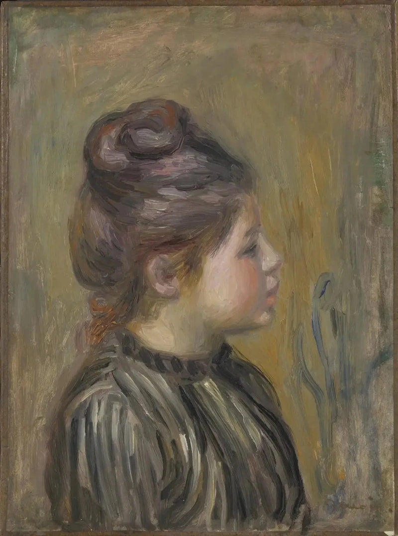 Meisjeshoofd - Pierre-Auguste Renoir