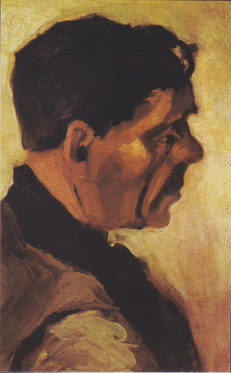 Hoofd van een man - Vincent van Gogh