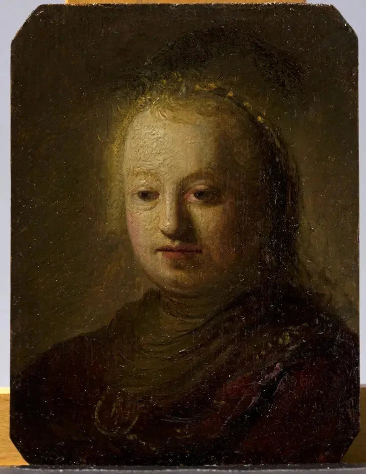 Buste van een meisje - Rembrandt