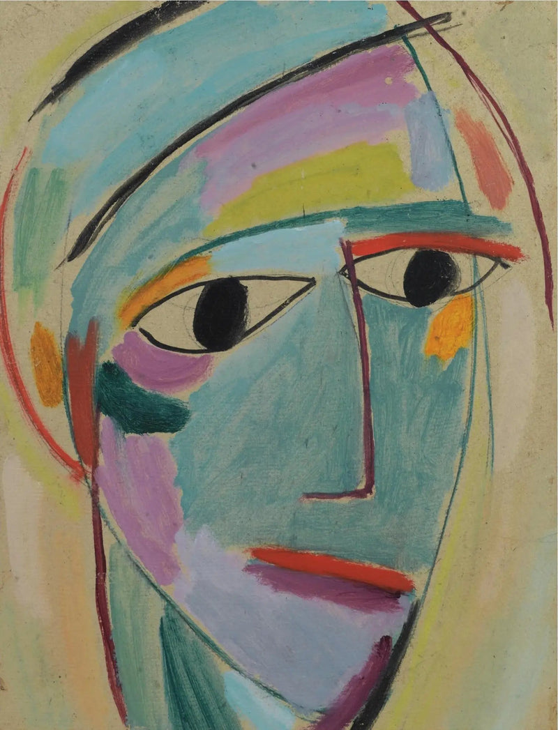 Mystiek hoofd: driekwart profiel - Alexej von Jawlensky

Source:
Tête mystique : profil de trois quarts - Alexej von Jawlensky