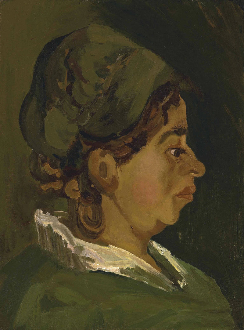Boerenkop: rechterprofiel - Vincent van Gogh