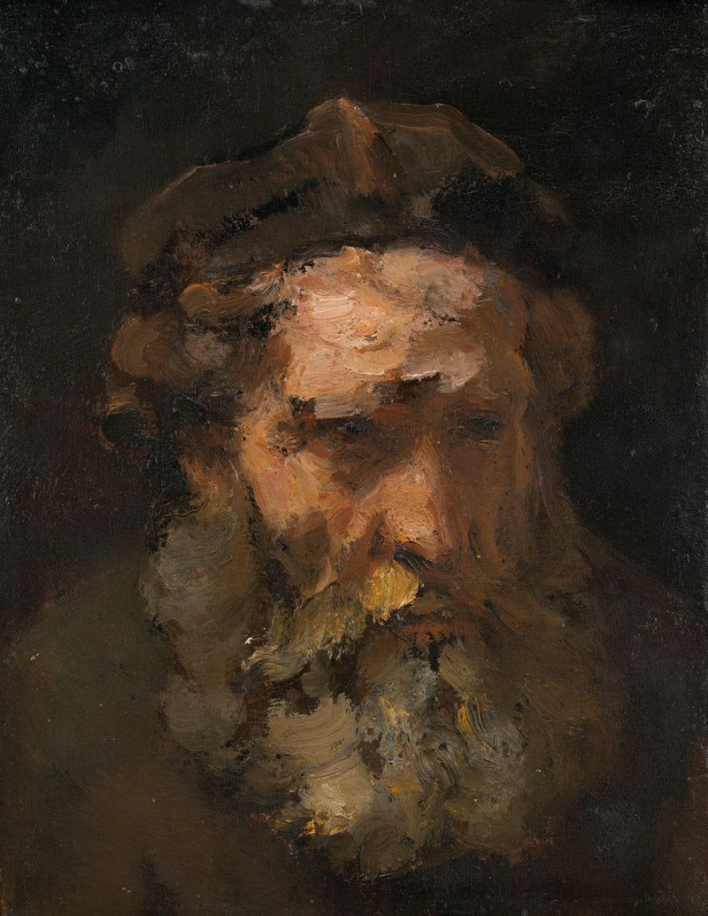 Hoofd van Sint Mattheus - Rembrandt
