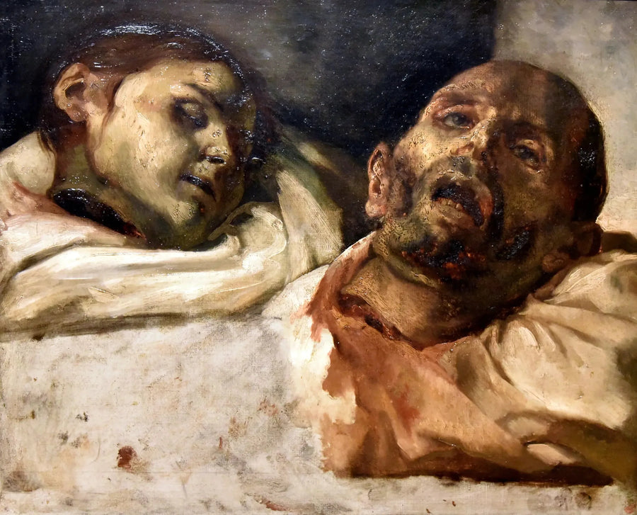 Afgehakte hoofden - Théodore Géricault