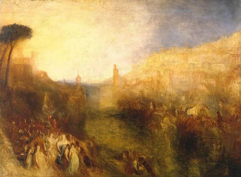 De Vertrek van de Vloot - J. M. W. Turner