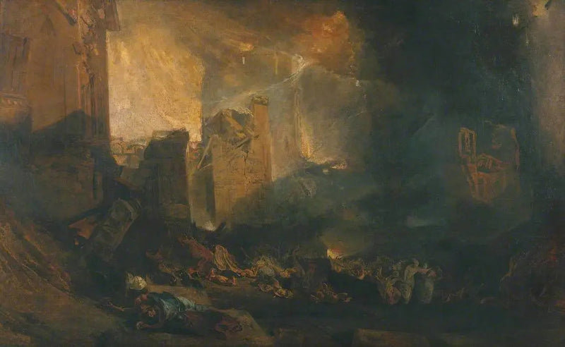 De Vernietiging van Sodom - J. M. W. Turner