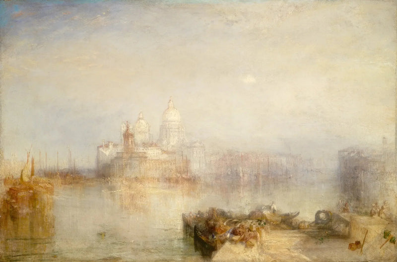 De Dogana en Santa Maria della Salute, Venetië - J. M. W. Turner