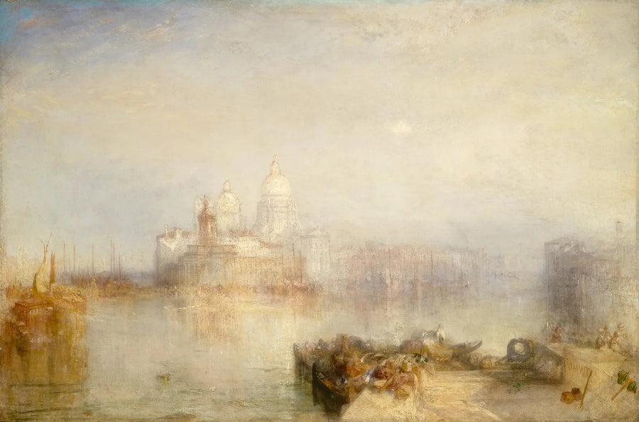 De Dogana en Santa Maria della Salute, Venetië - J. M. W. Turner