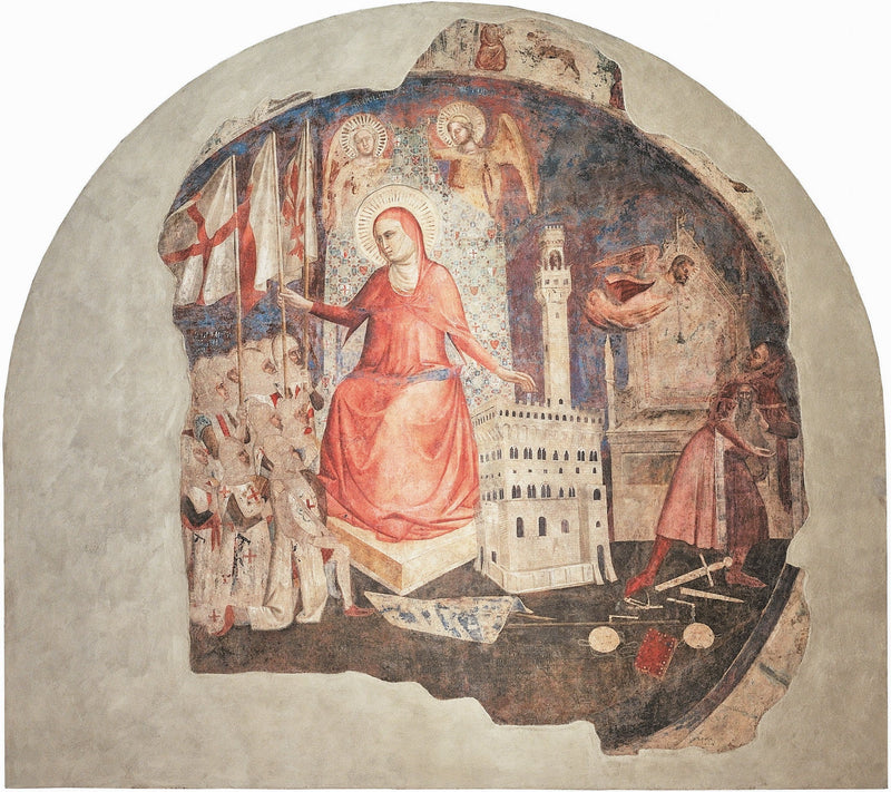 De Uitsluiting van de Hertog van Athene - Andrea Orcagna