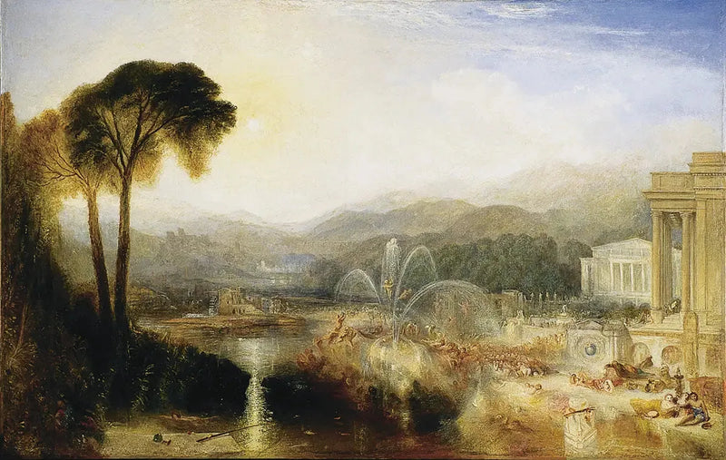 De Fontein van Luiheid - J. M. W. Turner