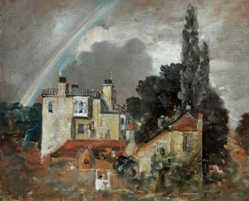 The Grove, of Admiral's House, Hampstead - John Constable
