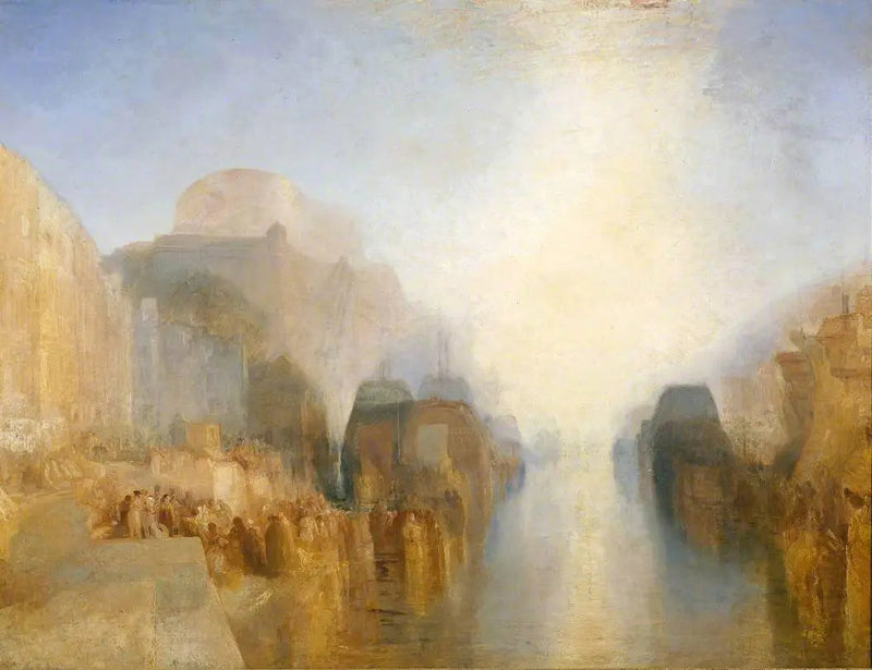 De Haven van Brest: De Kade en het Kasteel - J. M. W. Turner