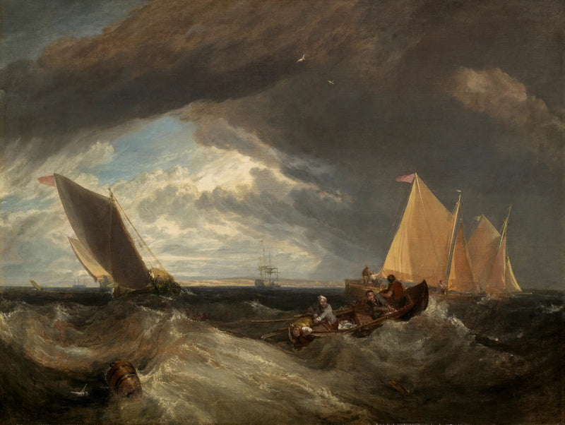 De Samenvloeiing van de Theems en de Medway - J. M. W. Turner