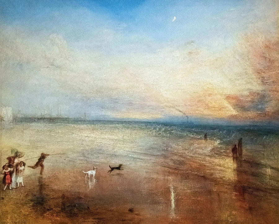 De Nieuwe Maan; of, 'Ik ben mijn Boot Verloren, Jij Krijgt Je Hoepel Niet' - J. M. W. Turner