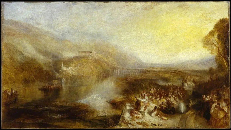 De Opening van de Walhalla, 1842 - J. M. W. Turner