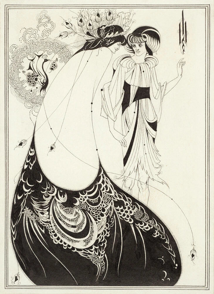 The Peacock Skirt, Aubrey Beardsley