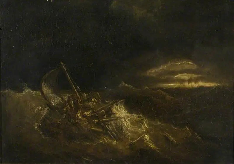 Het Vlot - J. M. W. Turner