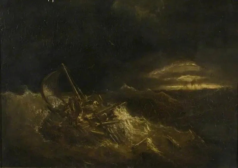 Het Vlot - J. M. W. Turner