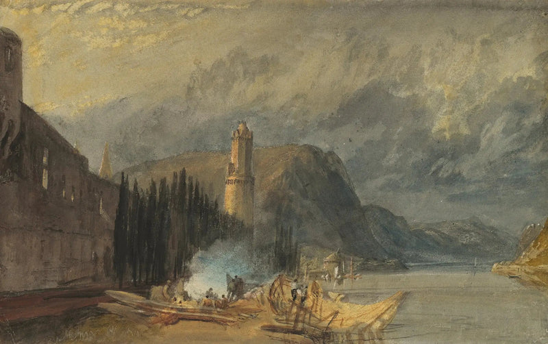De Romeinse Toren, Andernach - J. M. W. Turner