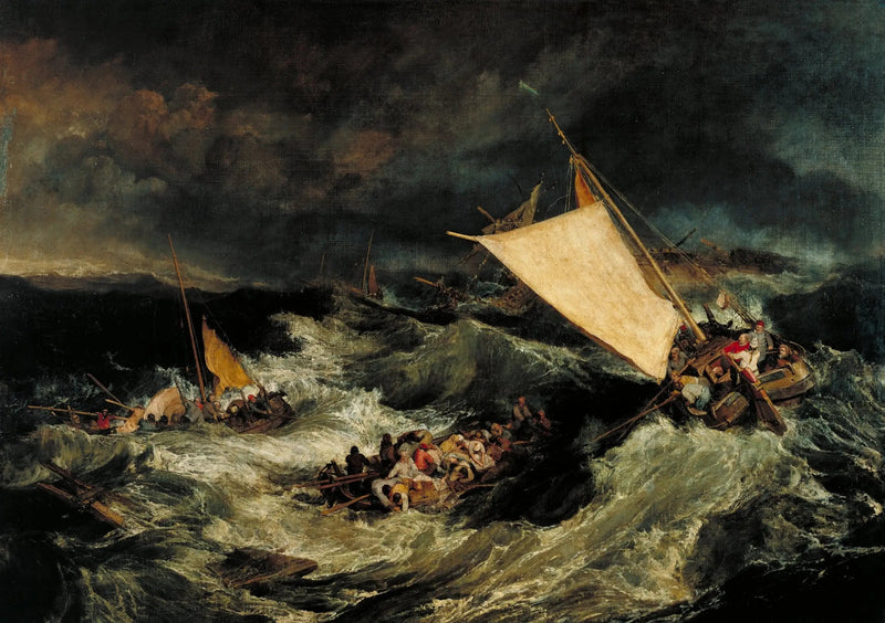 Het Schipbreuk - J. M. W. Turner