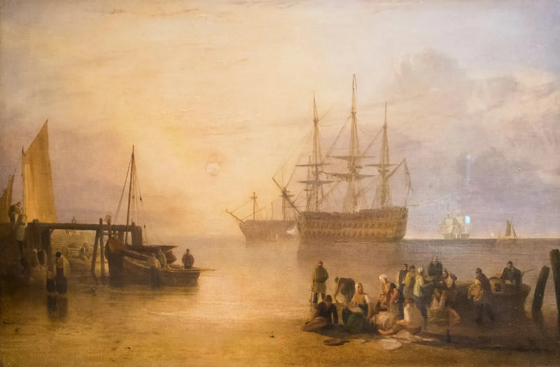 De Zon die door de Damp Opkomt. - J. M. W. Turner