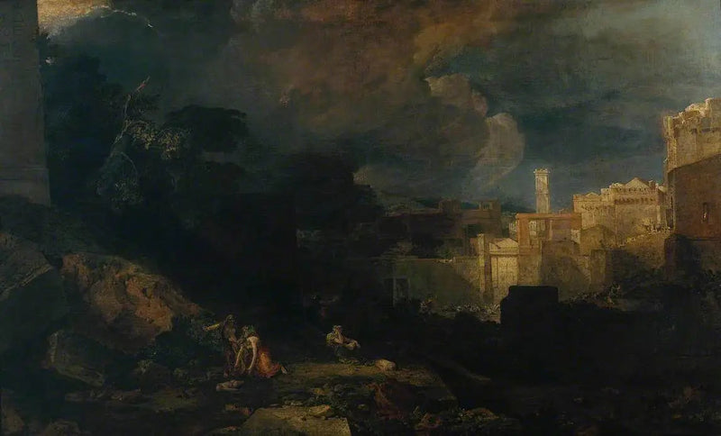 De Tiende Plaag van Egypte - J. M. W. Turner