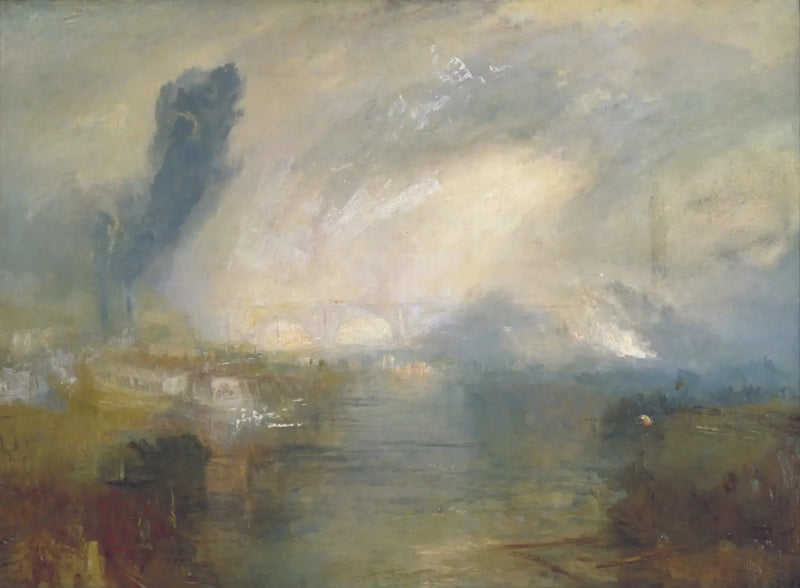 De Theems boven Waterloo Bridge - J. M. W. Turner