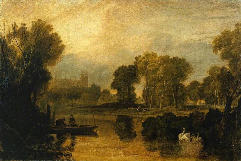 De Theems bij Eton - J. M. W. Turner