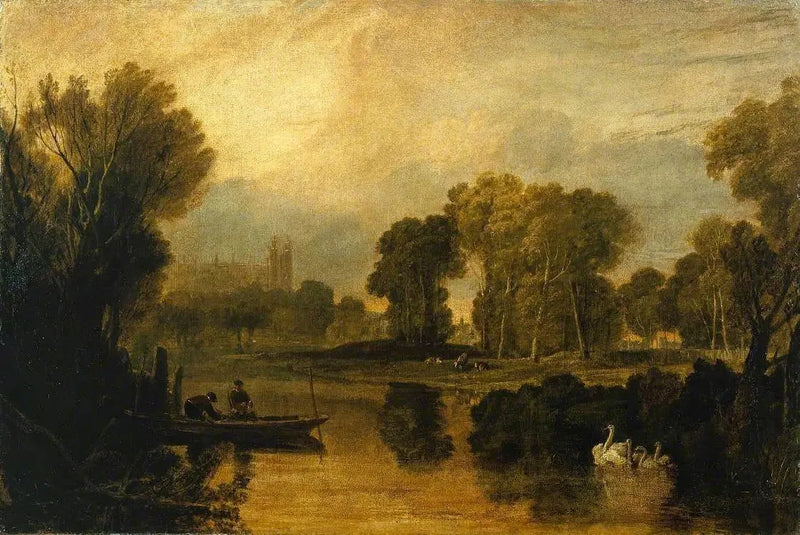 De Theems bij Eton - J. M. W. Turner