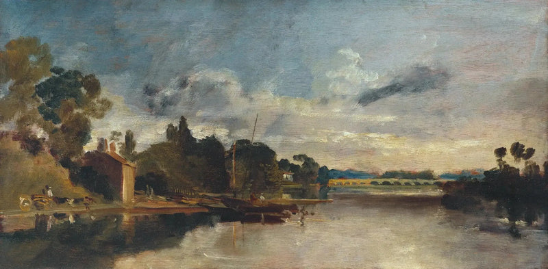 De Theems nabij Walton Bridges - J. M. W. Turner