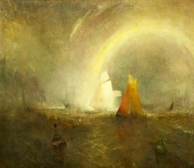 De Wrakboei - J. M. W. Turner
