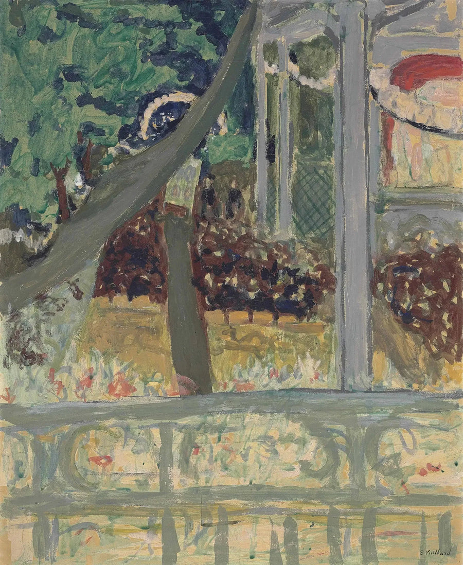 Openluchttheater (de kiosk) - Édouard Vuillard