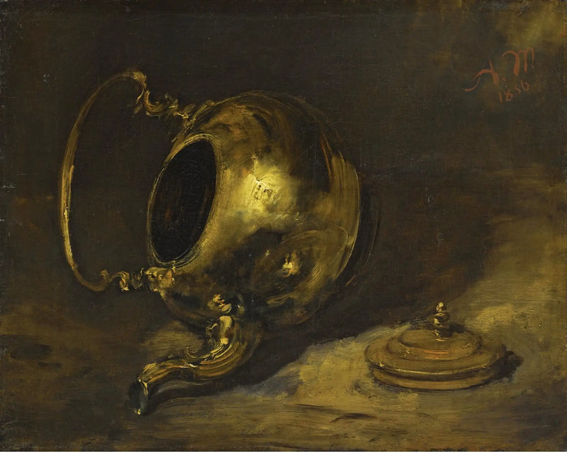 Omgekeerde theepot - Adolph von Menzel