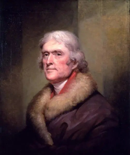Thomas Jefferson - Rembrandt Peale

Source:
Thomas Jefferson - Rembrandt Peale