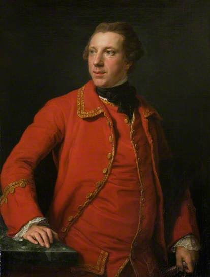 Thomas Kennedy, 9e graaf van Cassillis (1733-1775) - Pompeo Batoni