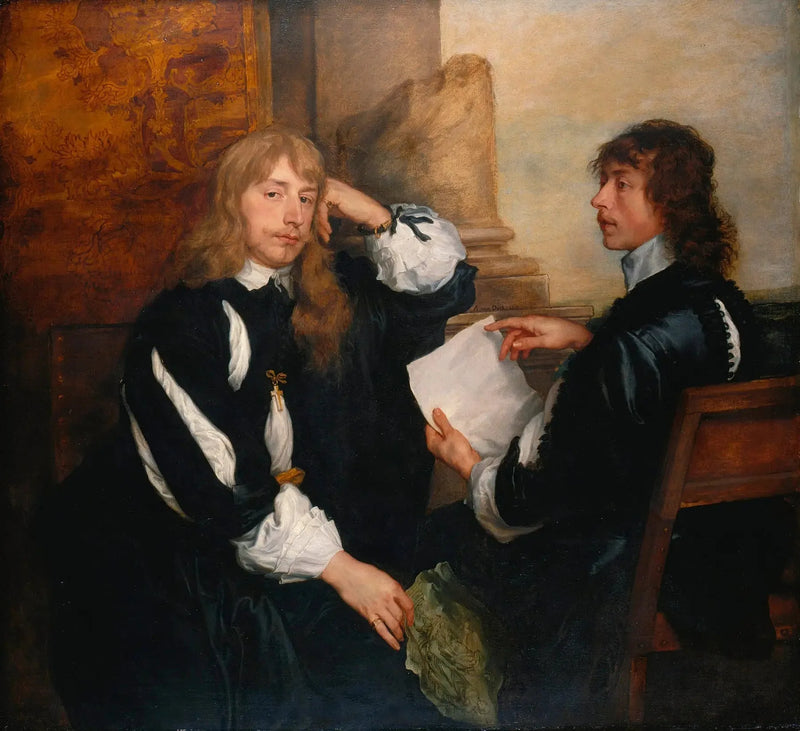 Thomas Killigrew en William, Lord Crofts (?) - Antoine van Dyck

Source:
Thomas Killigrew et William, Lord Crofts (?) - Antoine van Dyck