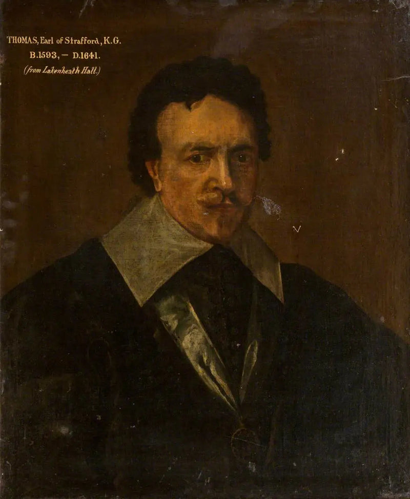 Thomas Wentworth (1593–1641), 1e graaf van Strafford - Antoine van Dyck

Source:
Thomas Wentworth (1593–1641), 1er comte de Strafford - Antoine van Dyck