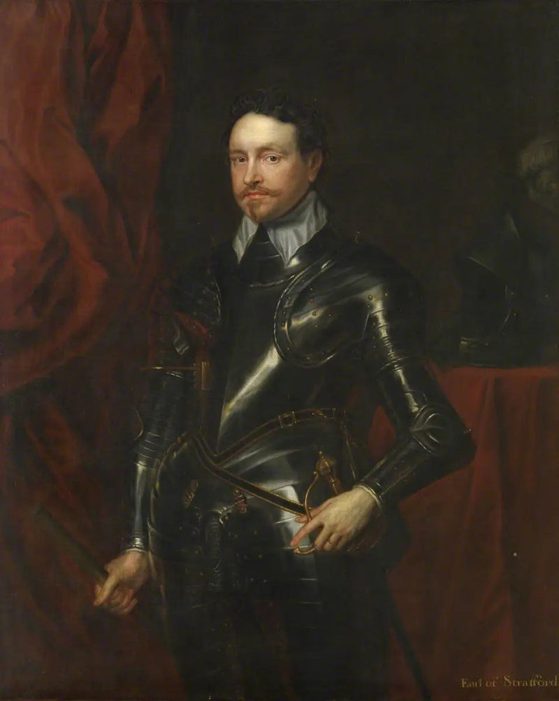 Thomas Wentworth (1593–1641), graaf van Strafford - Antoine van Dyck

Source:
Thomas Wentworth (1593–1641), comte de Strafford - Antoine van Dyck