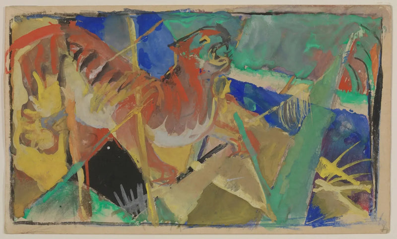 Tijger in de jungle - Franz Marc