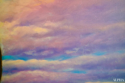 Tigre en chasse | 150 x 100 cm Reproductions de tableaux à la peinture à l’huile