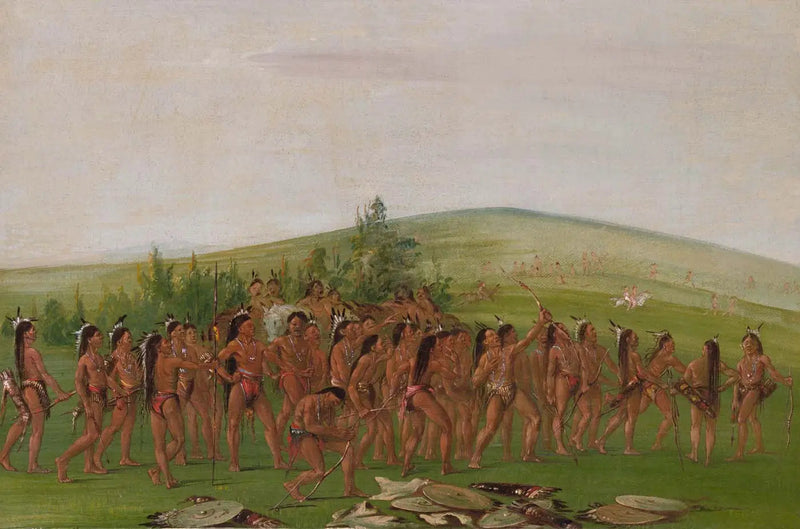 Mandans boogschieten - George Catlin

Source:
Tir à l'arc des Mandan - George Catlin