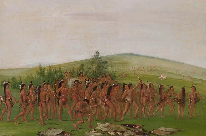 Mandans boogschieten - George Catlin

Source:
Tir à l'arc des Mandan - George Catlin