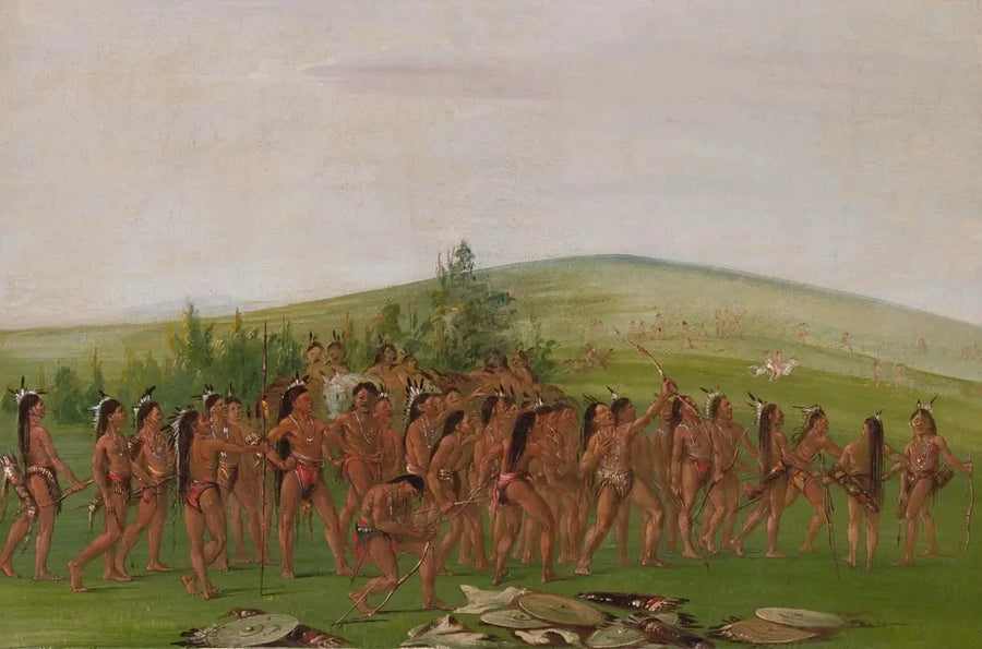 Mandans boogschieten - George Catlin

Source:
Tir à l'arc des Mandan - George Catlin