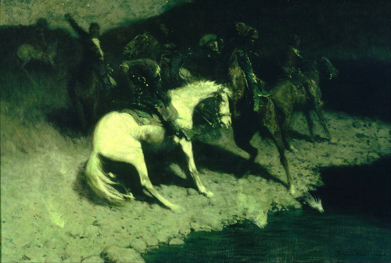 Tiré sur - Frederic Remington

Source:
Tiré sur - Frederic Remington
