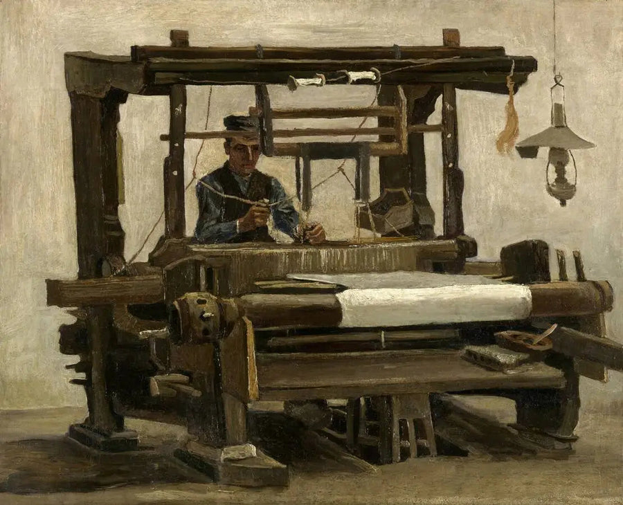 Wever aan het weefgetouw - Vincent van Gogh