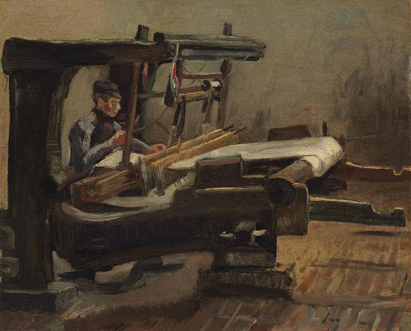 Wever die naar rechts kijkt - Vincent van Gogh