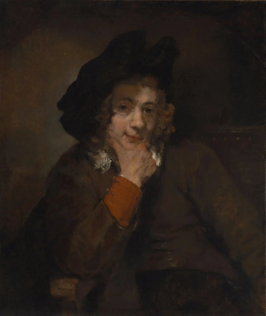 Titus, de zoon van de kunstenaar - Rembrandt