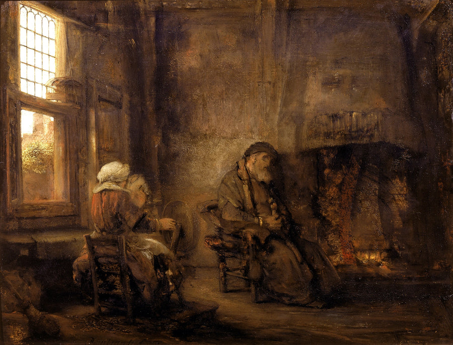 Tobie en Anne - Rembrandt