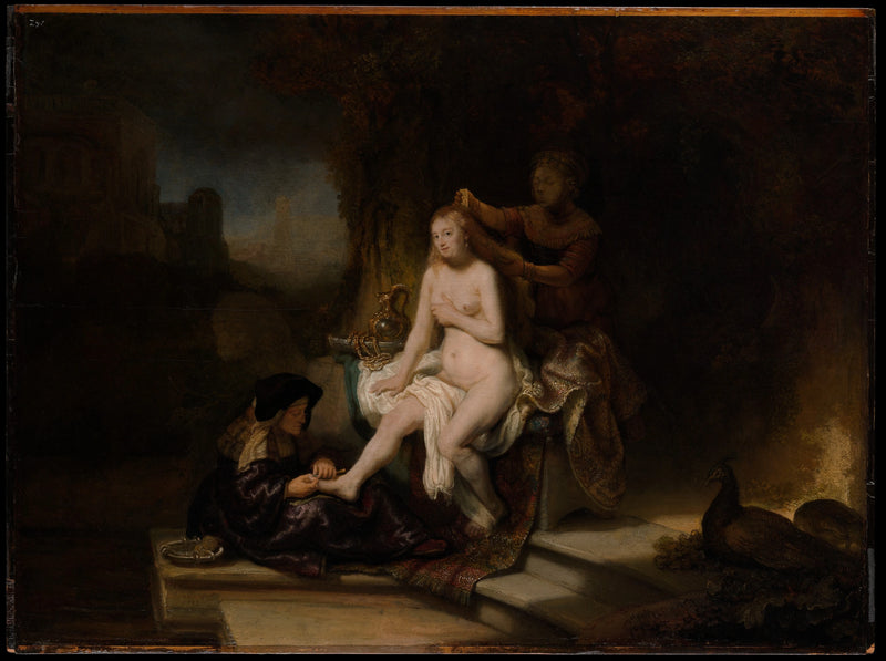De Toilette van Bathseba - Rembrandt